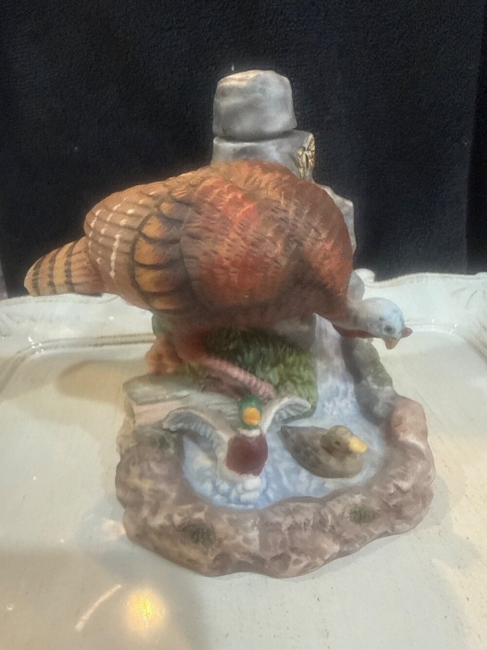 Wild Turkey Ducks & Butterflies-Limited Edition -vintage 1988 Austin Nichols Por